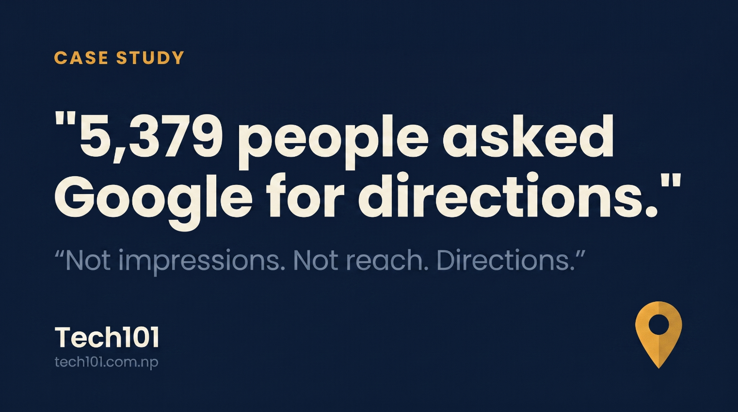 How a Restaurant Group Turned Google Searches Into Restaurant Visits